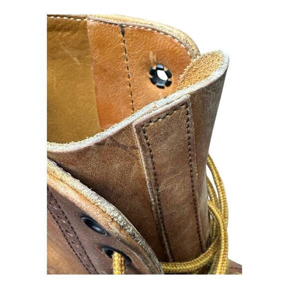 Crockett & Jones Polo Ralph Lauren Country Brogue Wingtip Boots Size 12 D - Picture 11 of 15